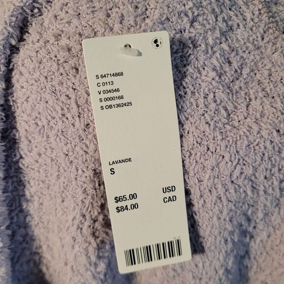 Urban Outfitters hooded jacket Out From Under Purple Cardigan Small Oversized - Picture 7 of 9